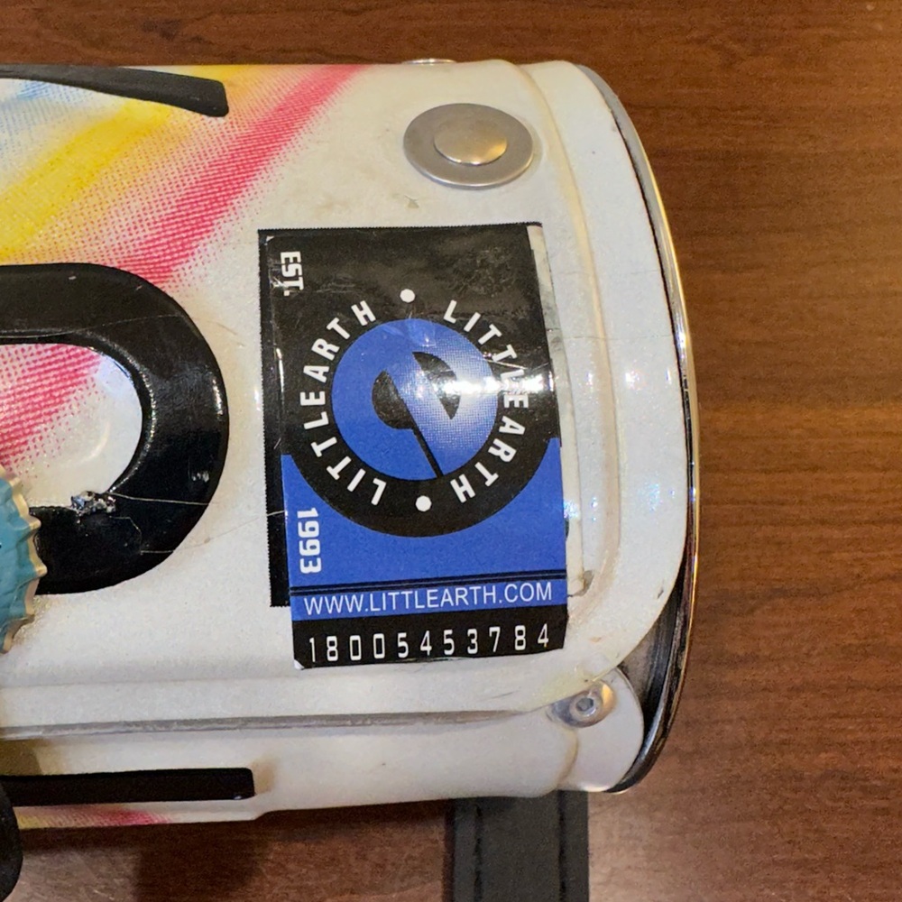🌟HP🌟VTG 1993 Little Earth Hawaii Aloha State Metal License Plate Purse Crossbody - Picture 5 of 14